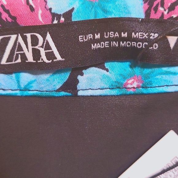 NWT Zara Floral Bubble Skirt - Picture 5 of 5